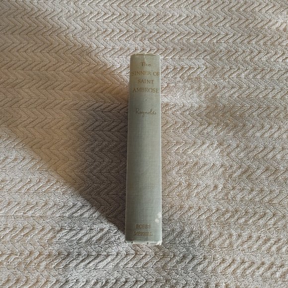 The Sinner of Saint Ambrose by Robert Raynolds - Hardcover Novel - Vintage - Picture 3 of 7